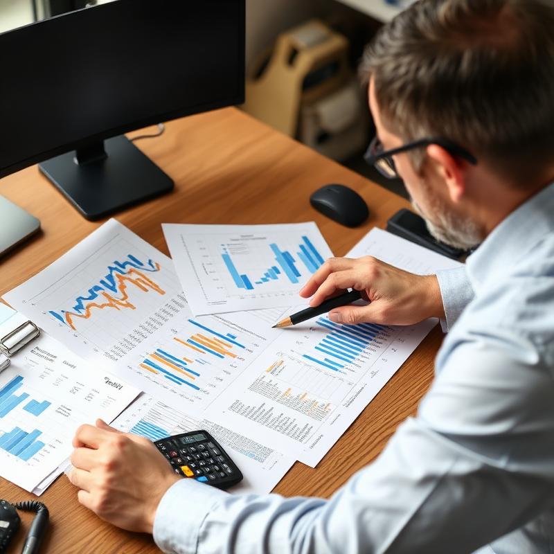 Economic Expert analyzing data